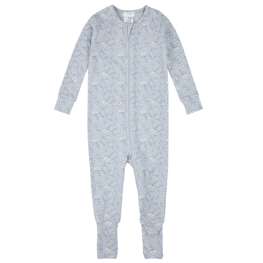 Pyjama convertible en coton organique - 26FGL37Q23-B - Nouveau-né à 24 mois