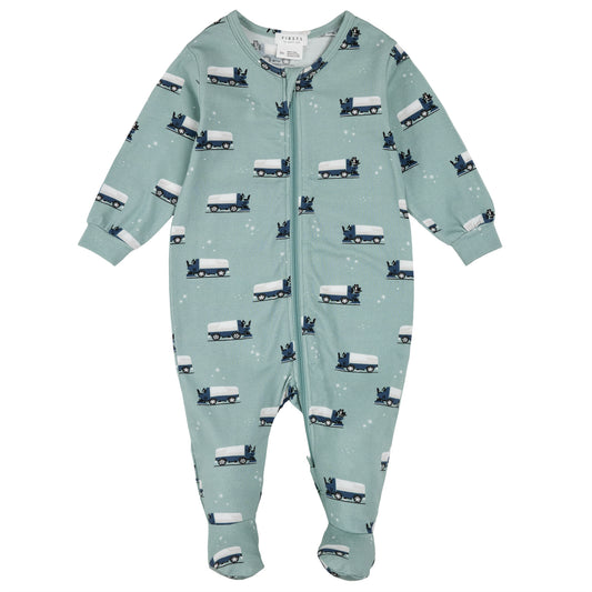 Pyjama en coton organique - 26FGL36P14-B - Nouveau-né à 24 mois