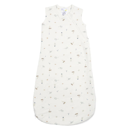 Sac de nuit matelassé en bambou - Océan (1.0 tog)