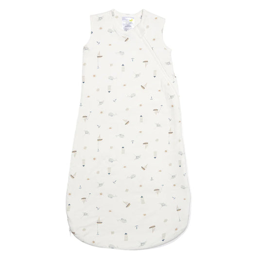 Sac de nuit matelassé en bambou - Océan (1.0 tog)