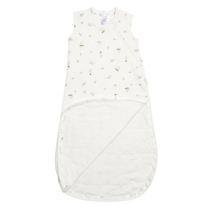 Sac de nuit matelassé en bambou - Océan (1.0 tog)