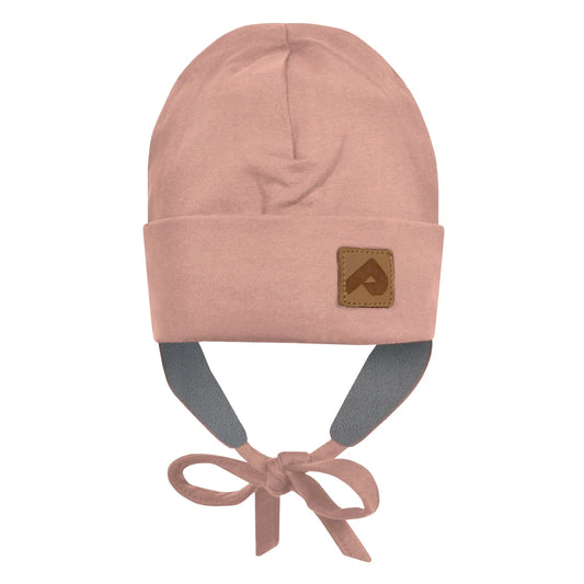 Chapeau à oreilles - Blush - 0-6 mois à 2/6 ans