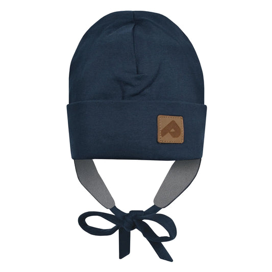 Chapeau à oreilles - Marine - 0-6 mois à 2/6 ans
