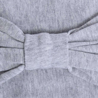 Bandeau de tête Vintage en coton (Gris MIX)