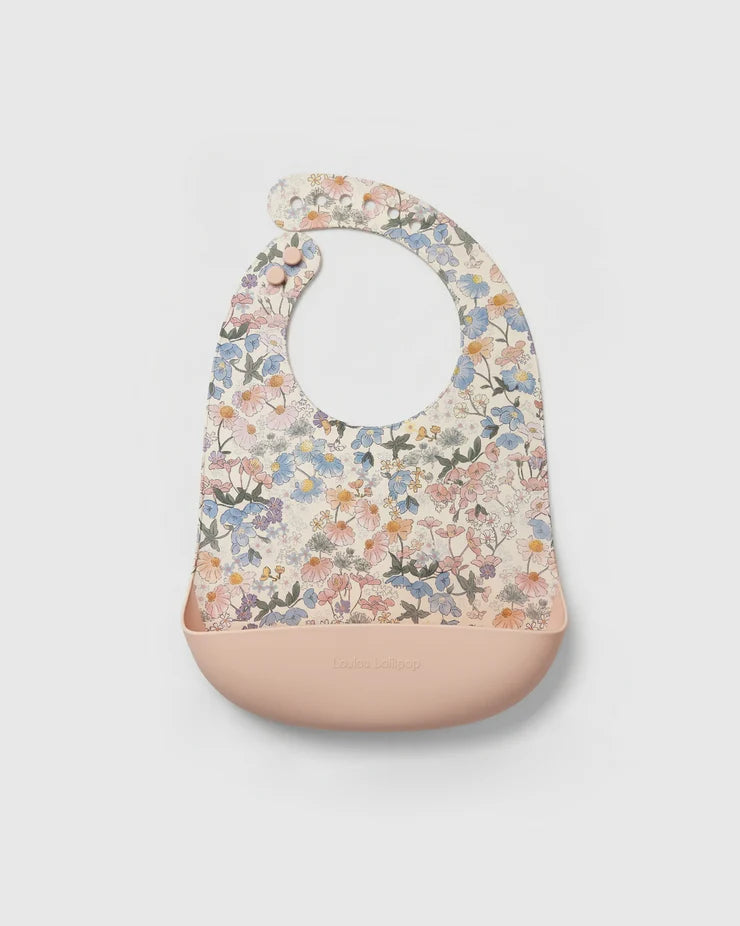 Bavoir en silicone - Jardin anglais