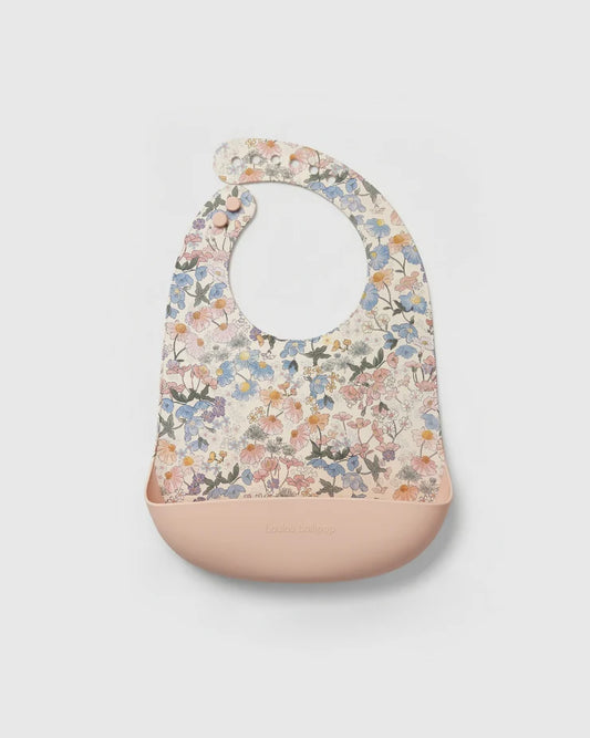 Bavoir en silicone - Jardin anglais