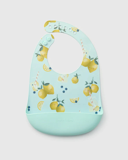 Bavoir en silicone - Limonade