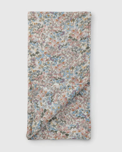 Couverture de mousseline de bambou - Jardin anglais