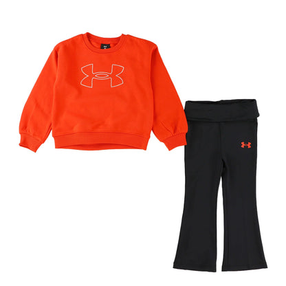 Ensemble chandail en molleton et jogging - ROUGE - 4 à 6X ans