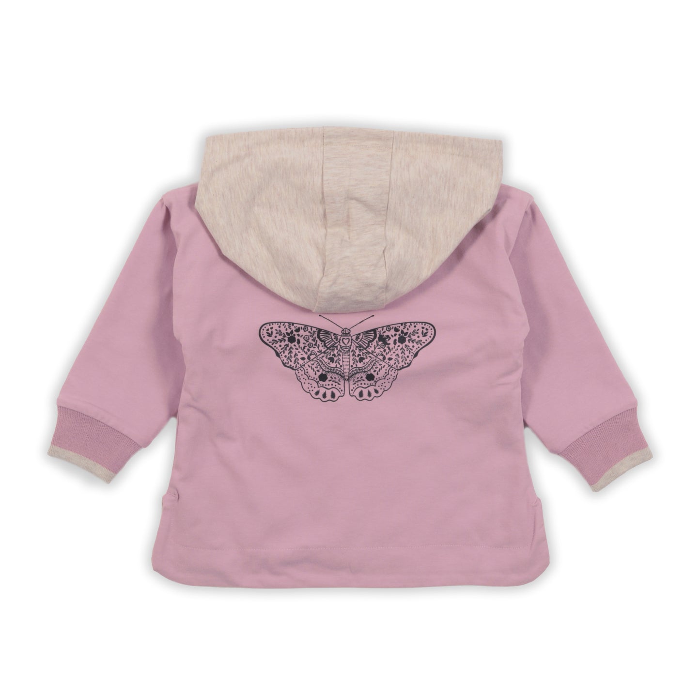 Veste Réversible à Capuchon Mademoiselle Papillon F2352-08 -  6 à 24 mois