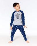 Pyjama 2 pièces en  coton organique F20PB12-000- 2 à 12 ans