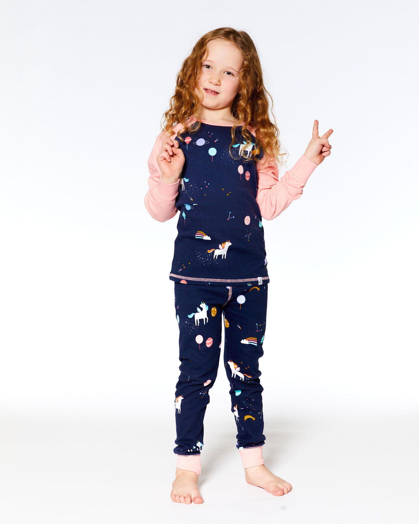 Pyjama 2 pièces en coton organique F20PG15-000- 2 à 12 ans