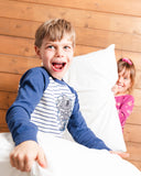 Pyjama 2 pièces en  coton organique F20PB12-000- 2 à 12 ans