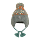 Tuque en tricot avec oreille F10ZV02-000  2/4  à 5/8 ans