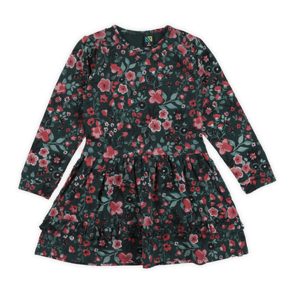 Robe Mes Fleur, Mon Bonheur F2304-03  2 à 12 ans