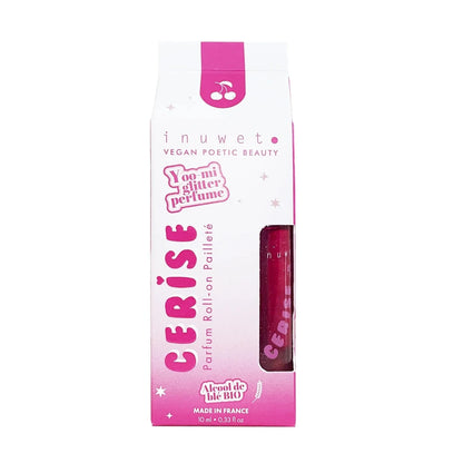 Parfum à bille Pailleté - 10 ml - Cerise