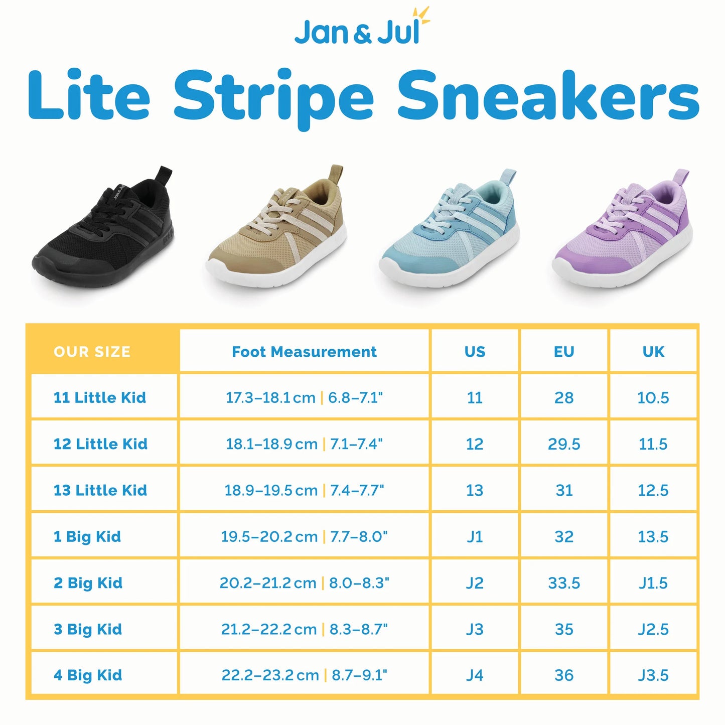 Souliers - Lite Stripe  - Noir - 11E à 3J