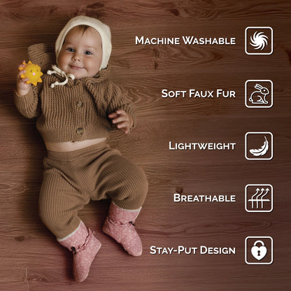 Chausson imperméable - Rose - 3 à 24 mois