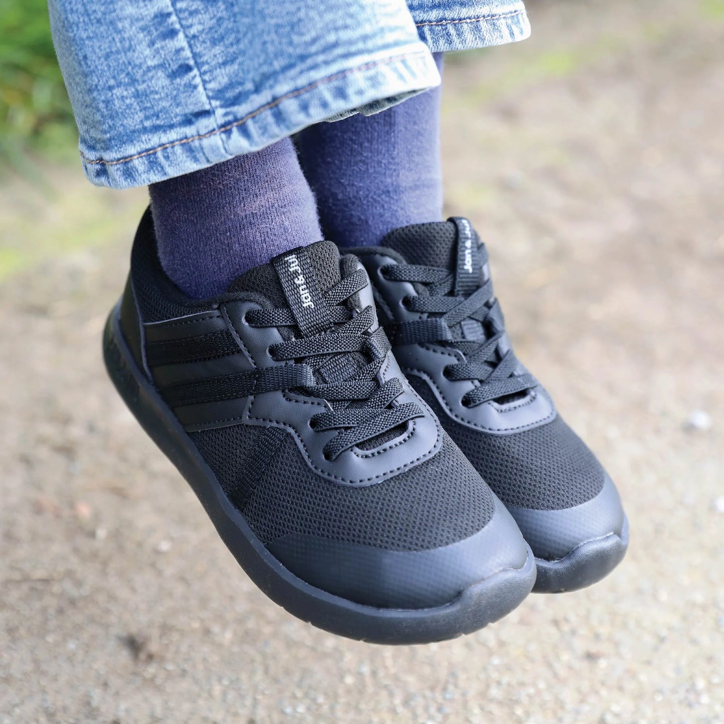 Souliers - Lite Stripe  - Noir - 11E à 3J
