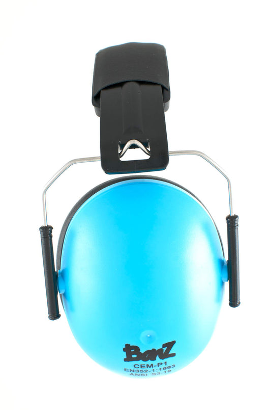 Cache-oreilles de protection auditive infantile (2ans+) - Bleu ciel