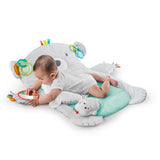 Tummy Time Prop & Play - Ours gris