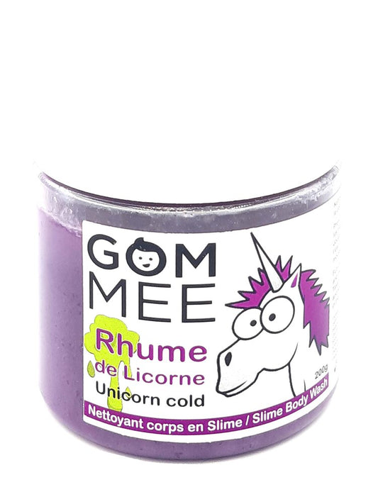 SLIME MOUSSANTE RHUME DE LICORNE 200G | GOMMEE