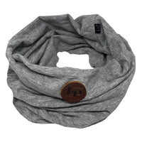 FOULARD EN COTON (GRIS MIXTE) - Pirouette & Cie