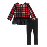 Ensemble tunique et Legging noir 20NG12-085-000- 12 à 24 mois