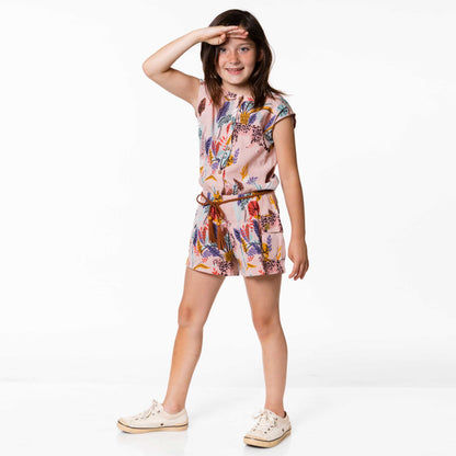 Jumpsuit imprimé D30K40 - 042 - Imprimé jungle - 3 à 12 ans