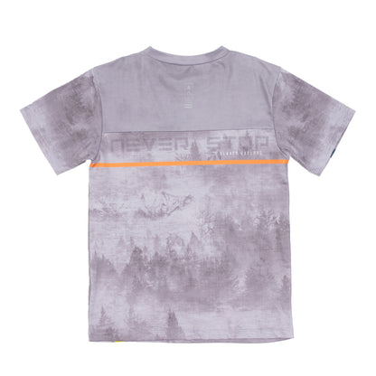 T-Shirt athlétique - Explore - Rocky slope - F22A81-04 - 4 à 14 ans