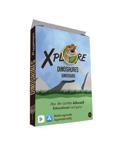 JEUX DE CARTES ÉDUCATIF - DINOSAURES - XPLORE