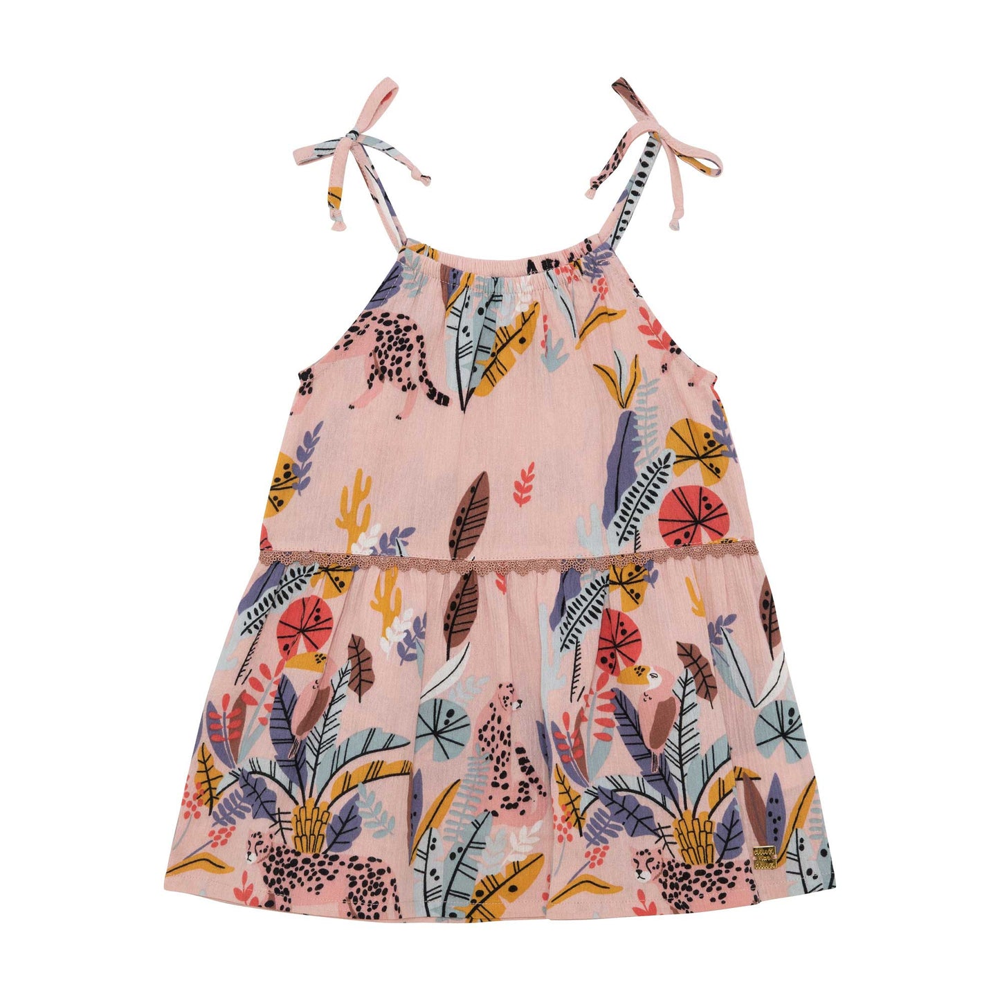 Blouse imprimée D30K16 - 042 - Imprimé jungle - 3 à 12 ans