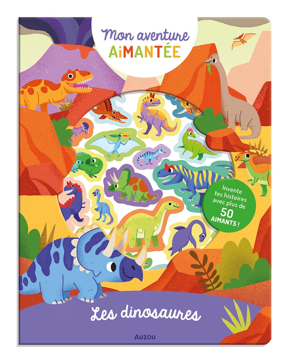 Livre - Mon Aventure Aimantée: Les dinosaures