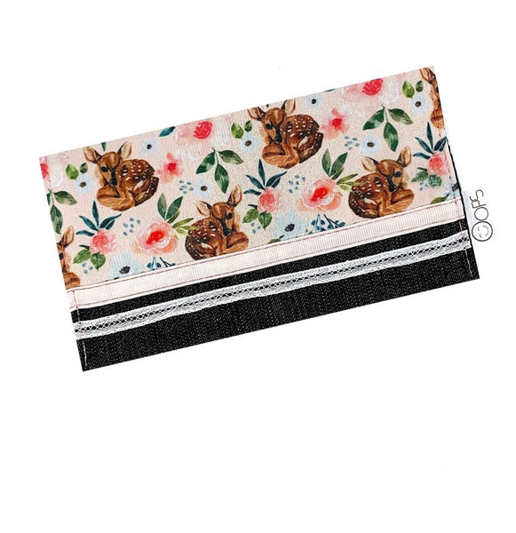 Carnet de santé - Chevreuil Fleur Rose