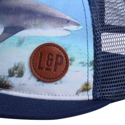 Casquette (Requin) Bleu