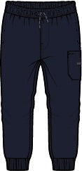 Pantalon en french terry - Marine - S22L51-02 - Détente - 4 à 16 ans