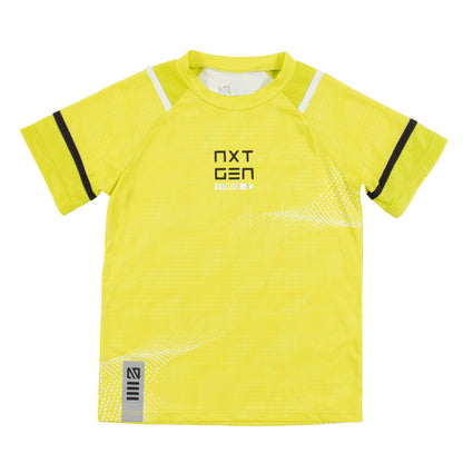 T-Shirt athlétique - Flash citrus - S22A81-07 - 4 à 14 ans