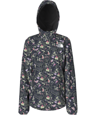 Imperméable Zipline pour fille - Noir imprimé floral - 6 à 16 ans