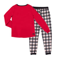 Pyjama - Femme Carreaux - Pyjama pour la famille- Noel 2022 - F22P78- XS à XL