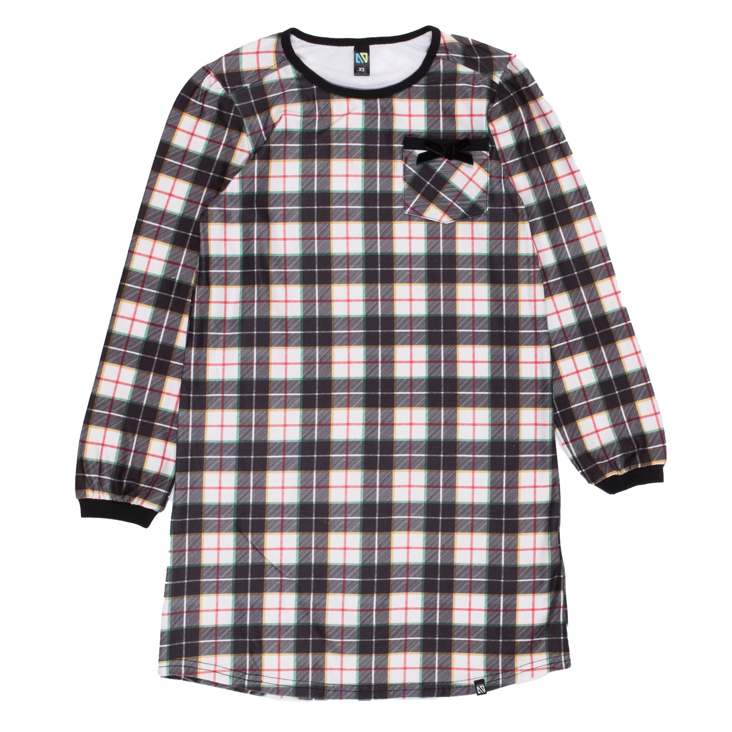 Robe de nuit - Femme Carreaux - Pyjama pour la famille- Noel 2022 - F22P78- XS à XL