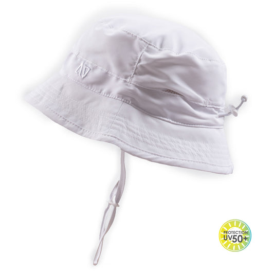 Chapeau UV - Blanc-  BCUV300  - 0/6 mois à 5 ans
