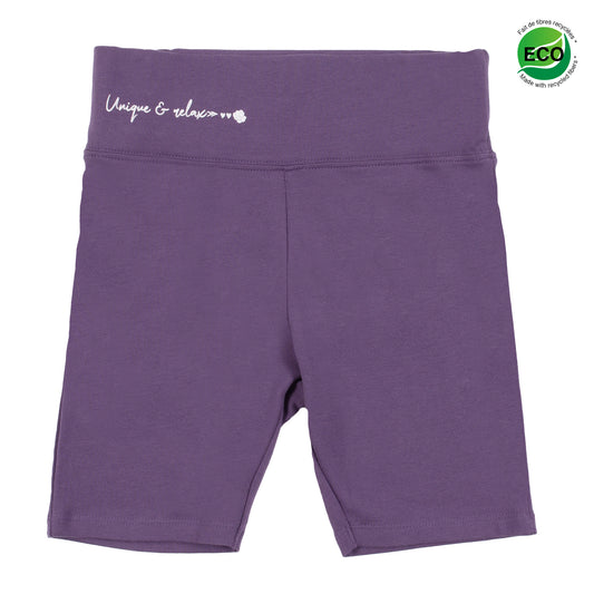 Short « biker »  purple - S22L50-12 - Détente - 4 à 16 ans