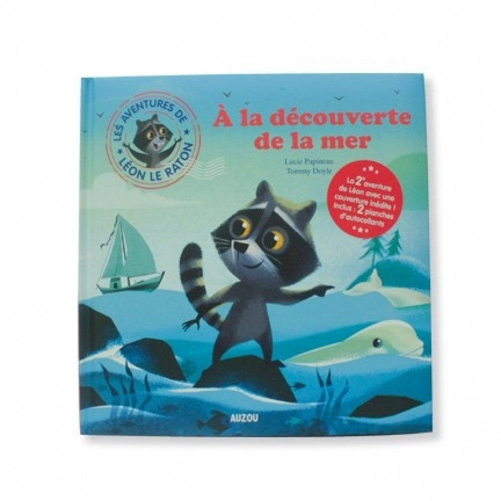 Livre - Léon le raton : à la découverte de la mer
