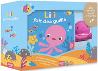 Coffret livre de bain - Lili fait des guilis
