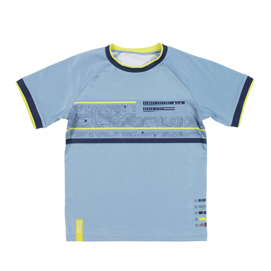 T-Shirt athlétique - Explore - Turquoise tonique - F22A81-02 - 4 à 14 ans