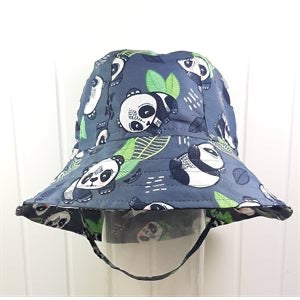 Chapeau Soleil Nautique UV50+ Ajustable - Panda