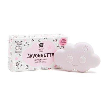 Nailmatic - Savon bio enfant en forme de nuage - Framboise - Pirouette & Cie