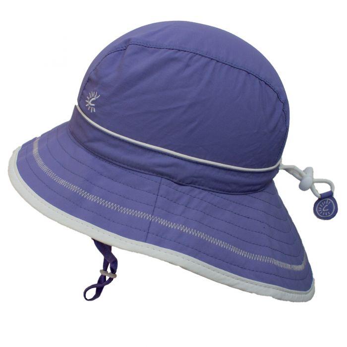Chapeau de plage UV pour fille Chapeau de plage UV pour fille- Lilas - Pirouette & Cie